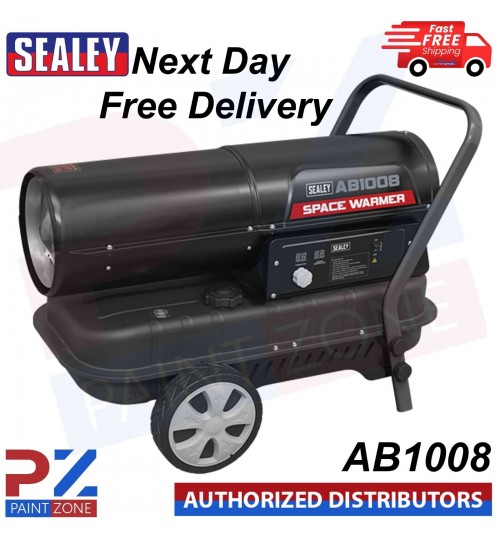 Sealey AB1008 100,000Btu/hr Space Warmer® Kerosene/Diesel Heater with Wheels